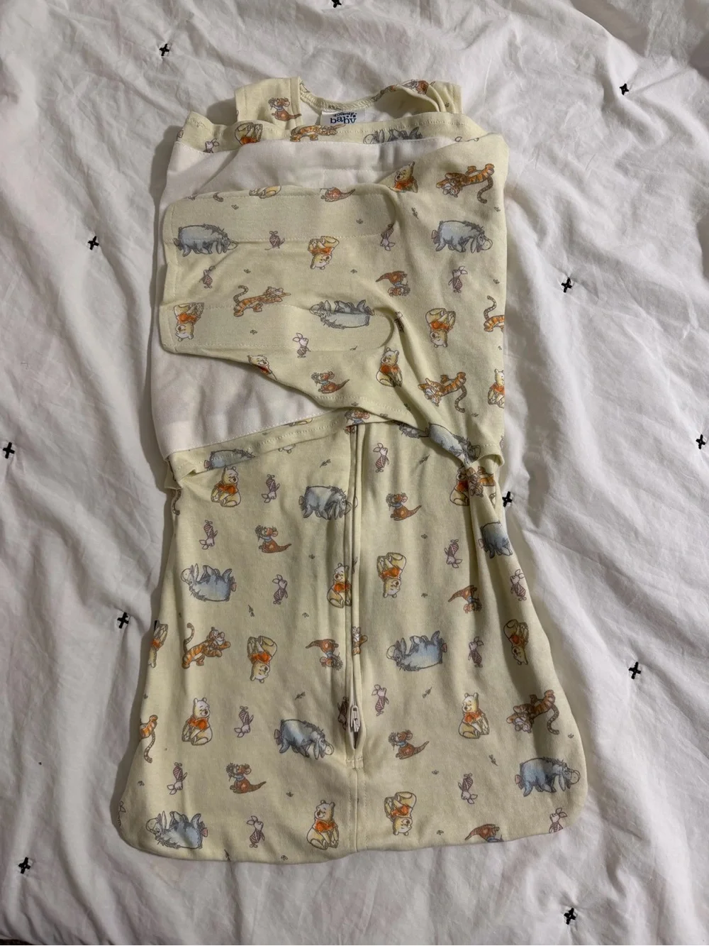 LIKE NEW Halo Sleep Sack – Winnie the Pooh Cream Print